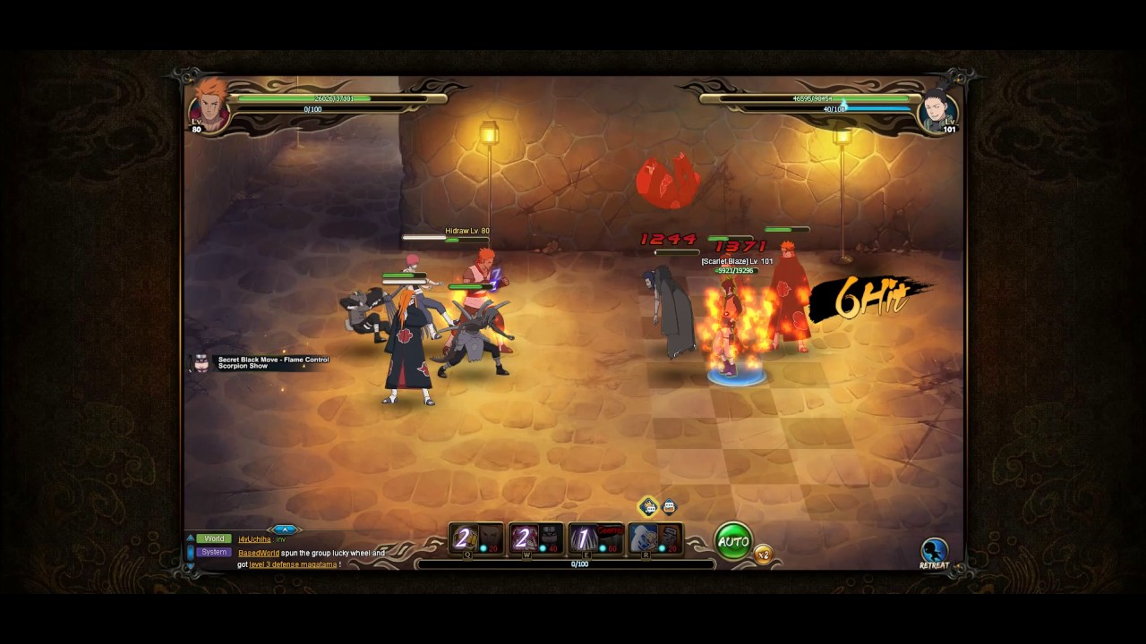 Naruto Online: Ninja exam 104 Earth main 30k BP