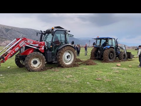 ŞİMDİ BURDA KİM ÇEKTİ - HATTAT & NEW HOLLAND TRAKTÖR ÇEKİŞMESİ