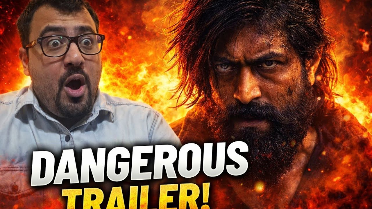 Toxic Movie Trailer Reaction 🔥 | Yash in a Never Seen Before Avatar | Honest First Review