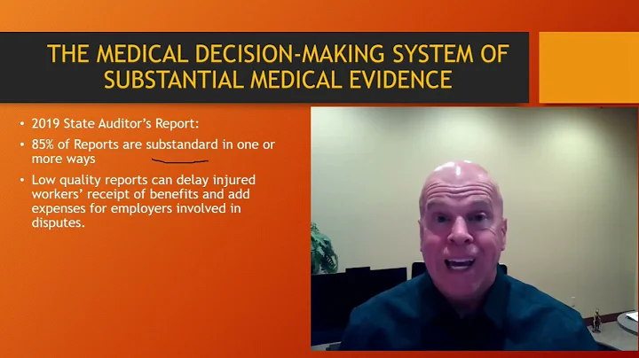 The Medical Decision Making System of Substantial Medical Evidence  Perry J. Carpenter DC QME