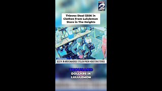 $55K of Lululemon Heist Stolen in Houston!