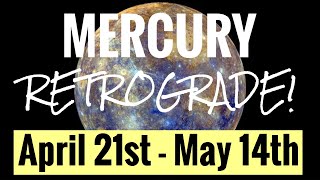 Mercury retrograde ARIES!  Everything falls apart but MIRACLE solutions! April 21st - May 14th 2023