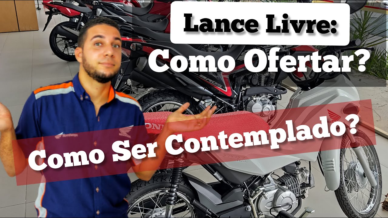 Lances no consórcio de moto: como funciona o resgate do bem nessa  modalidade?