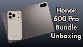 Honor 600 Pro Bundle Unboxing
