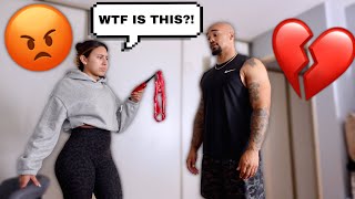 My Girlfriend Found Another Girl's UNDERWEAR In Our Home ! *She LOST It*