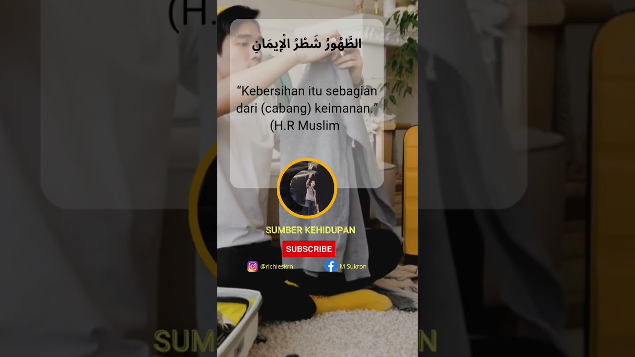 Kebersihan #motivasi #videoshort #katabijak #shorts #sumberkehidupan