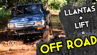 INTENTO de OFF ROAD! 👀🤣 | PROBAMOS por PRIMERA VEZ nuestro PROYECTO 4X4 TOYOTA HILUX LN106 1993 🛻🔥