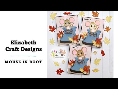 Elizabeth Craft Designs | Mouse in Boot