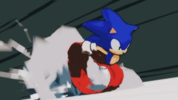 Sonic Running Animation - Blender Animation