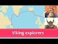 Viking explorations to Iceland and America | Animated Map
