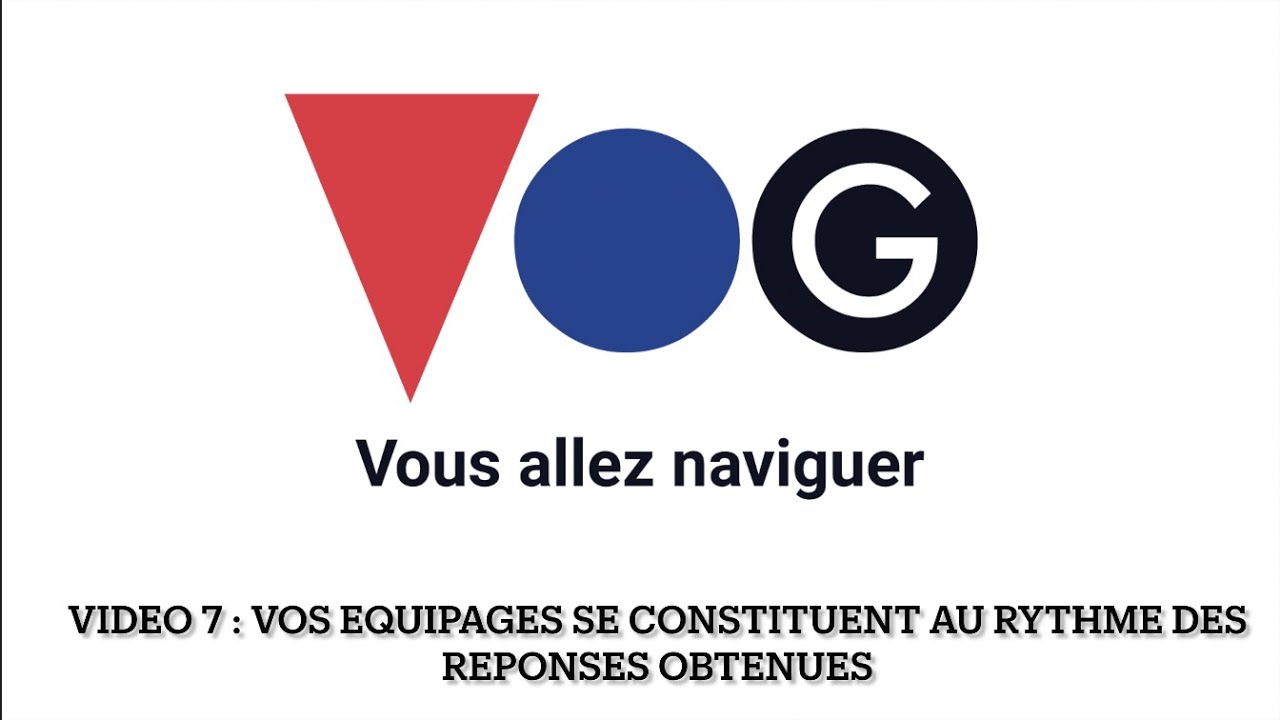 ⁣Vos équipages se constituent au rythme des réponses obtenues (démo gestionnaire d'équipage vidéo7)
