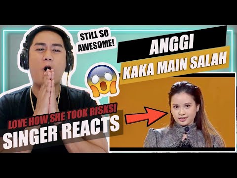 ANGGI - KAKA MAIN SALAH (Silet Open Up X KapthenpureK) - Indonesian Idol 2021 | SINGER REACTION