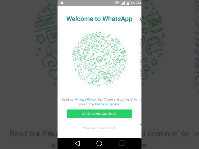 How to Download and Install WhatsApp | Mobile Phone | 2022 class=