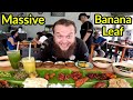 🇲🇾 EATING INDIAN BANANA LEAF IN KUAH TOWN, LANGKAWI | MALAYSIA (INDIAN FOOD)