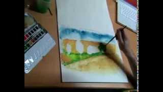 Aquarell Painting Speed