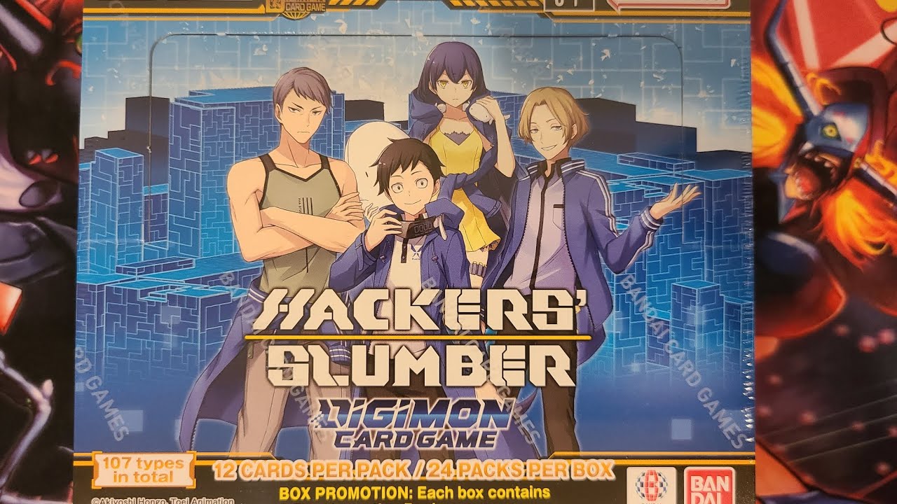 Digimon Card Game 2020 Hackers' Slumber 1st unboxing part 6