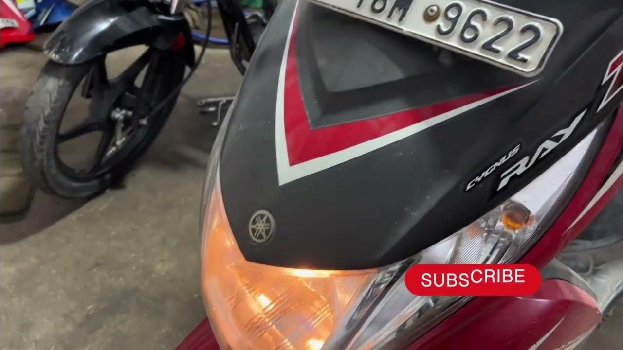 Yamaha ray z Scooty headlight bulb, not working YouTube