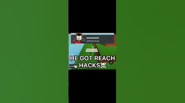 NAH REACH HACKS GET THIS DUDE BANNED #shorts  #roblox  #hacker