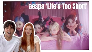 aespa 에스파 'Life's Too Short (English Ver.)' MV REACTION!!
