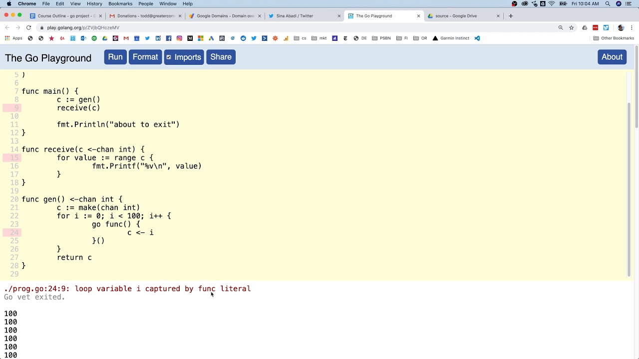 debugging some concurrent code - YouTube