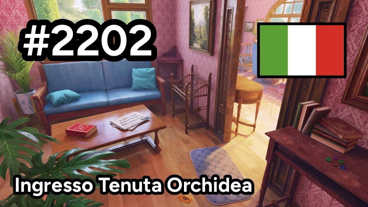 #2202 🇮🇹 (📕9-📄46-2) - Ingresso Tenuta Orchidea - June's Journey