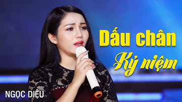 Dấu Chân Kỷ Niệm - Ngọc Diệu || Bolero Xưa Ngọt Ngào Cực Hay [MV HD]
