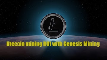 LItecoin mining ROI (return of investment) with Genesis Mining. Litecoin $14