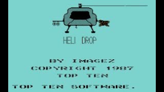 Commodore 64 Tape Loader Alternative Software Heli Drop 1987