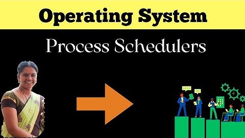 Process schedulers in operating system || 21 || operating system in telugu