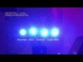 MUSIC EXPRESS - TEST 4x FLAT PAR LED 7x3W