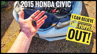 2015 Honda Civic Transmission Plug Fix (It Just Blew OUT!!!!!!)