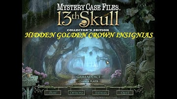 MYSTERY CASE FILES 13th Skull COLLECTORS EDITION : All 10 Hidden Golden Crown Insignias