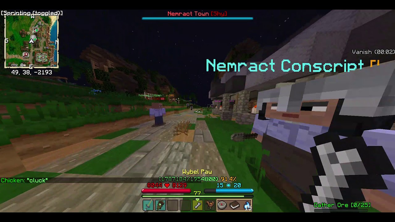 Testing out wybel paw