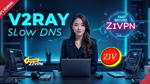 Set Up V2Ray Slow DNS on ZiVPN VPN | Fast & Secure Internet Using UDP Custom