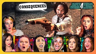 "He Didn’t Shoot" Reactions! John Wick: Chapter 4 (2023) Movie Reaction First Time Watching