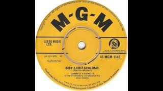 UK New Entry 1961 (298) Connie Francis - Baby's First Christmas