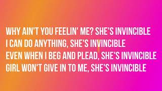 Michael jackson -invincible (lyrics video)