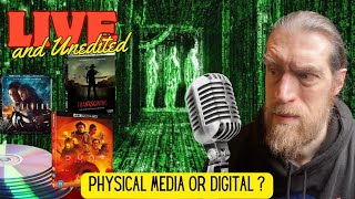 Should PHYSICAL MEDIA collectors consider Digital content ? Physical media vs Digital streaming