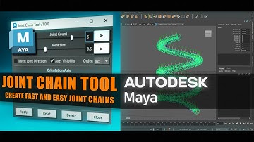 Joint Chain Tool - Script for Autodesk Maya