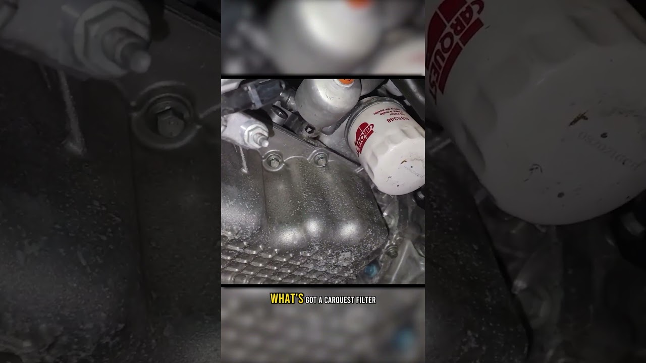 This 2020 Ford Escape Only Has 30K Miles... Look Inside the Oil Cap 😳#oilchange #mechanic