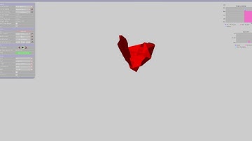 Cloth Simulation with self collision on CPU