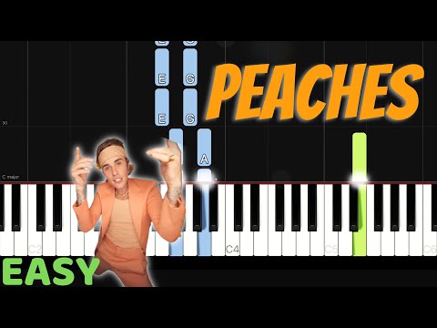 The easiest way to play Justin Bieber's Peaches in 30 seconds