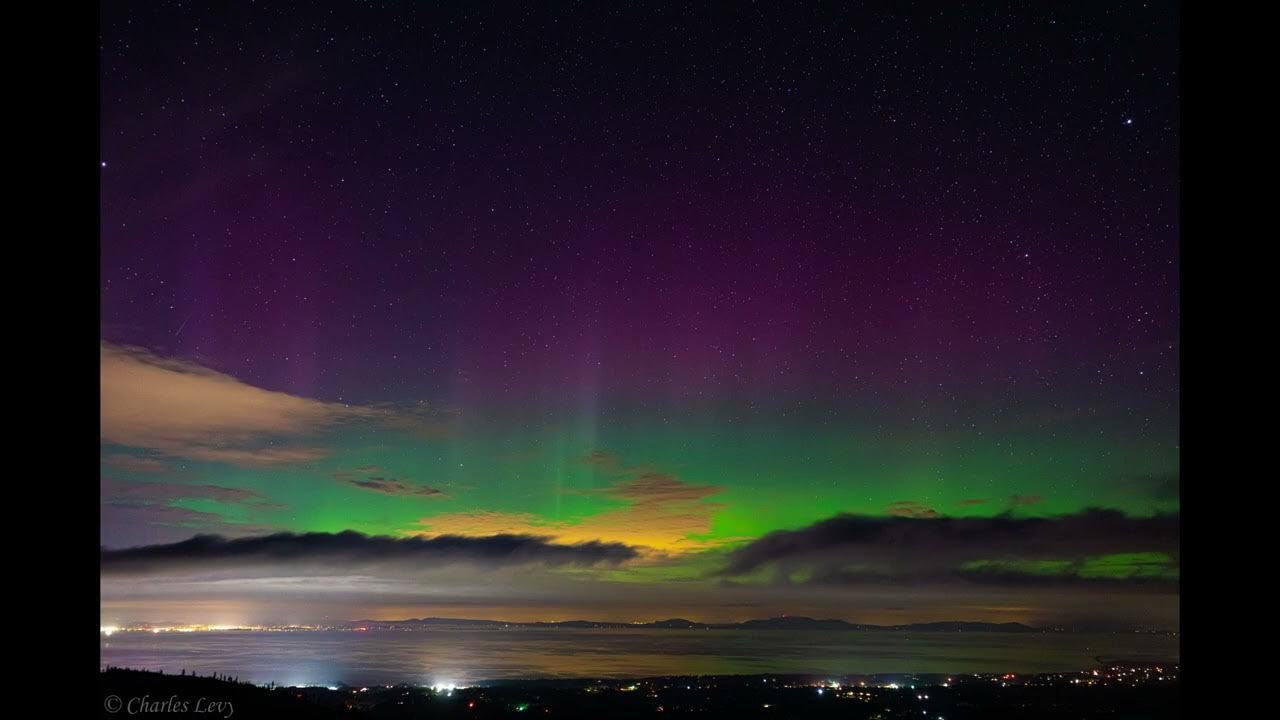 aurora borealis September 3rd into 4th Hurricane Ridge Port Angeles