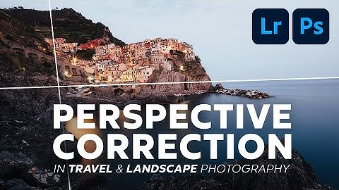 Lightroom Straighten Tool - Easy Tutorial for Perspective Correction