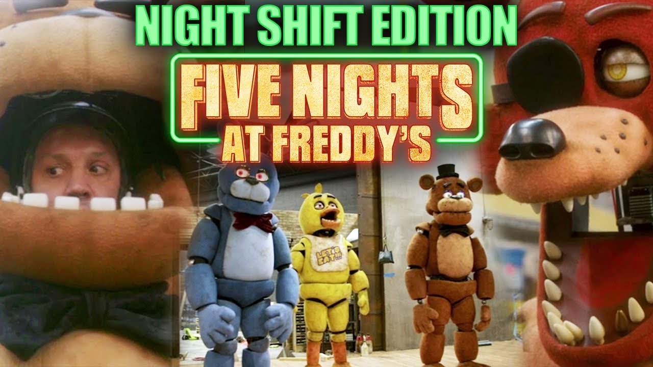 Kit Cinema 3 Transparente - Five Night At Freddy´s