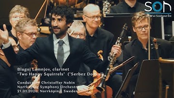 Blagoj Lamnjov - Christoffer Nobin - Norrköping Symphony | Two Happy Squirrels (Serbez Donka)