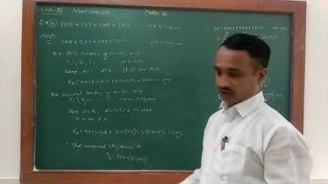 Sequence and Series ; lecture 13 by Atul Limgude sir