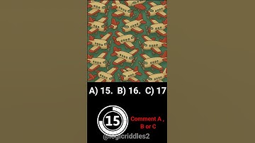 Guess total number of aeroplane toys #brainteasers #quiz #riddlejourney #logicpuzzles #viralshort