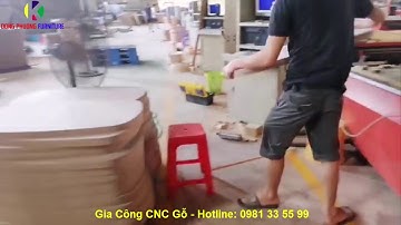 Dịch Vụ Gia Công CNC Gỗ Giá Rẻ Tại HCM | Cắt CNC Gỗ Số Lượng Lớn