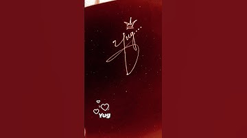 Yug name Signature #design #art #viral #trending #shortvideo #sign #shorts